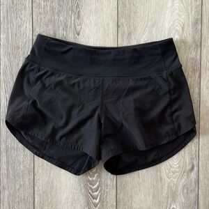 Lululemon mid rise speed shorts